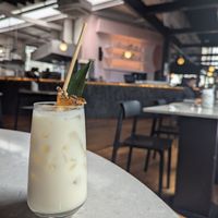 Pina colada at Mudra in Buenos Aires