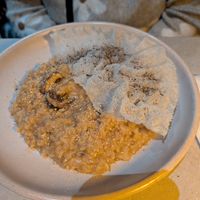 Mushroom risotto at Mudra in Buenos Aires