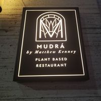 outside at Mudra in Buenos Aires