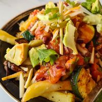 Fiesta loaded fries at Feed Me Fully Loaded in Nottingham