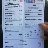 Take away menu at Feed Me Fully Loaded in Nottingham