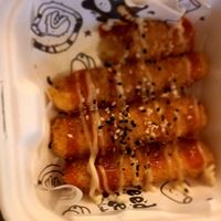 Fried smoke cheese sticks at Feed Me Fully Loaded in Nottingham