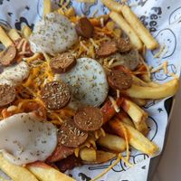 Cowebunga fries at Feed Me Fully Loaded in Nottingham