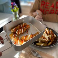 Fried cheese sticks 😍😍😍 at Feed Me Fully Loaded in Nottingham