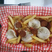 Cowabunga fries at Feed Me Fully Loaded in Nottingham