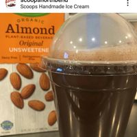Vegan Hot Chocolate!  at Scoops in North Bend