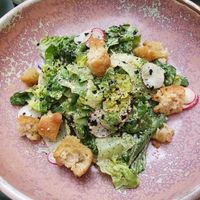Caesar salad at Erpingham House in Brighton
