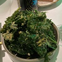 Kale chips  at Erpingham House in Brighton