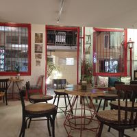 Back room at An Bread & Cafe in Hanoi