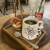 Mint tea  at An Bread & Cafe in Hanoi