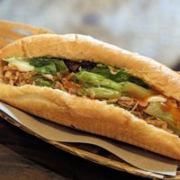 Bread Grill Beef BBQ Vegetarian at An Bread & Cafe in Hanoi