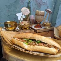 Bread avocado with potato vietnamese (38k VND) at An Bread & Cafe in Hanoi