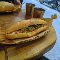 Bread avocado with potato vietnamese (38k VND) at An Bread & Cafe in Hanoi