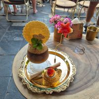 Coconut coffee at An Bread & Cafe in Hanoi