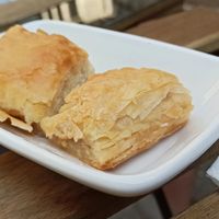Baklava at Plantbased Egyptian Eatery in Istanbul