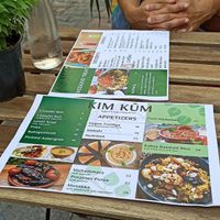 Menü at Plantbased Egyptian Eatery in Istanbul