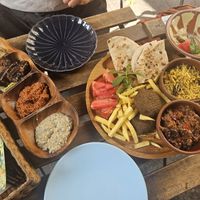 One of the pre-set options. DELICIOUS! at Plantbased Egyptian Eatery in Istanbul