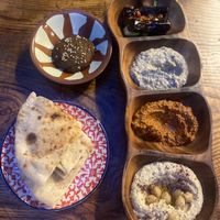 My spread  at Plantbased Egyptian Eatery in Istanbul