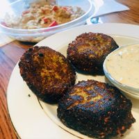 Egyptian Falafels at Plantbased Egyptian Eatery in Istanbul