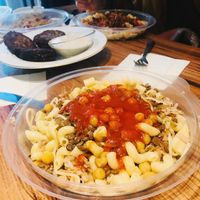 Koshari  at Plantbased Egyptian Eatery in Istanbul