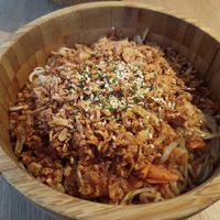 Vegan noodles at Woké in Louvain-la-neuve
