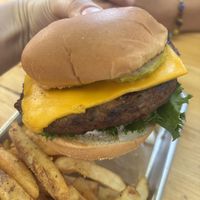 Burgef  at Rare Bird Brewpub in Traverse City