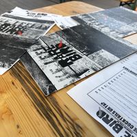 Table / ambiance  at Rare Bird Brewpub in Traverse City