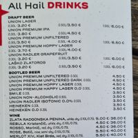 And of course, the beers at Pivnica Union in Ljubljana