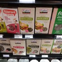 Some of their many gluten-free pastas at Seed to Table Market in Naples