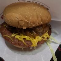 Vegan burger at Prime Burger in Bangkok