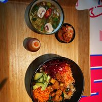 Vegan bibimbap at bok in Hamburg