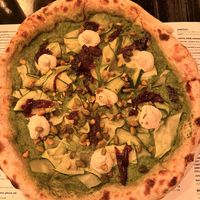 The green sauce was AMAZING   at Valdo Gatti in Lisbon