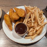 Kids meal at Papa's in Grindavik