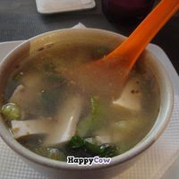 Tofu & Spinach Soup at Lemon Grass in Lagos