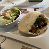 Vegan pitta  at Pita  in Merida