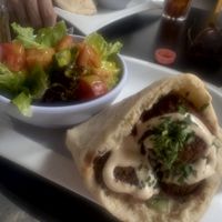 Falafel pitta  at Pita  in Merida
