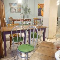 Mesas e cadeiras at Mamma Veg in Santa Maria