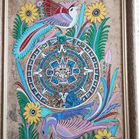 Symbol of life of health . at Mamma Veg in Santa Maria