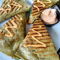 Quesadilla at Herban Market and Cafe in Beaufort