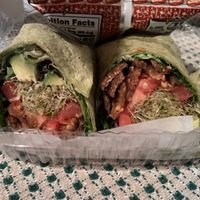 BLT wrap - delicious!  at Herban Market and Cafe in Beaufort