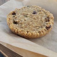 Vegan and gluten free oatmeal raisin cookie at Herban Market and Cafe in Beaufort