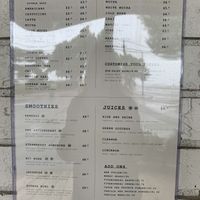 Menu Back at Herban Market and Cafe in Beaufort