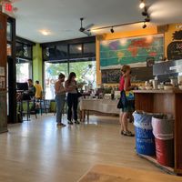 Ordering counter  at The Root Cafe in Lakewood