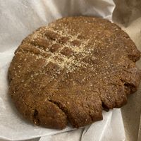 Molasses cookie  at The Root Cafe in Lakewood