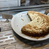 Vegan carrot cake at EZE - Le Pain Quotidien - TB in Buenos Aires