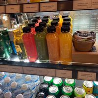 Juices at EZE - Le Pain Quotidien - TB in Buenos Aires