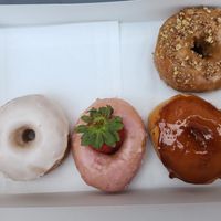 Devi’s Donuts   at Vegan Playground in Los Angeles