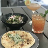 Good vegetarian options   at ROOP in Chicago