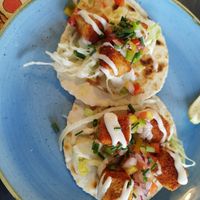 Tofu soft tacos at Chance & Counters in Birmingham