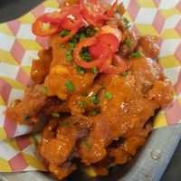 Oyster mushroom wings at Chance & Counters in Birmingham